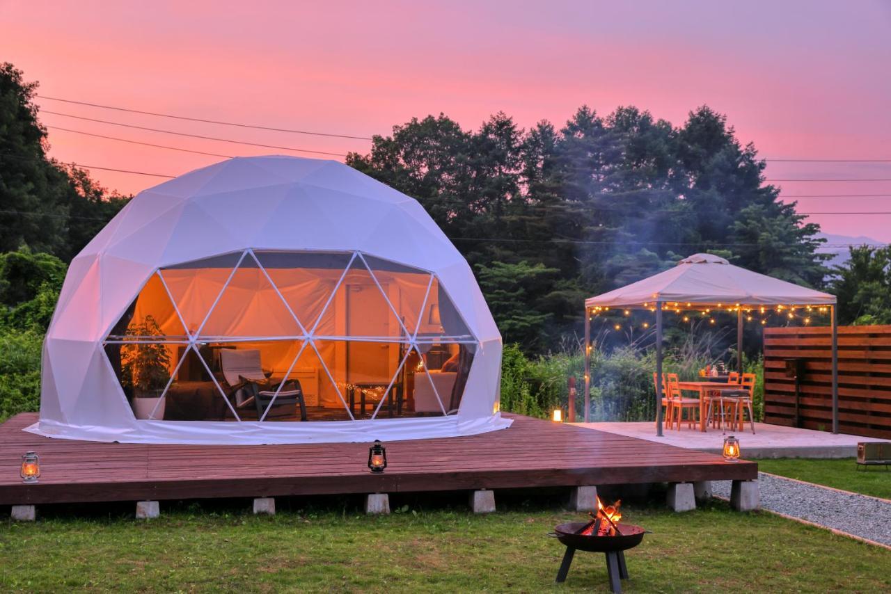 Glamping Resort Varie Fujikawaguchiko Exterior foto